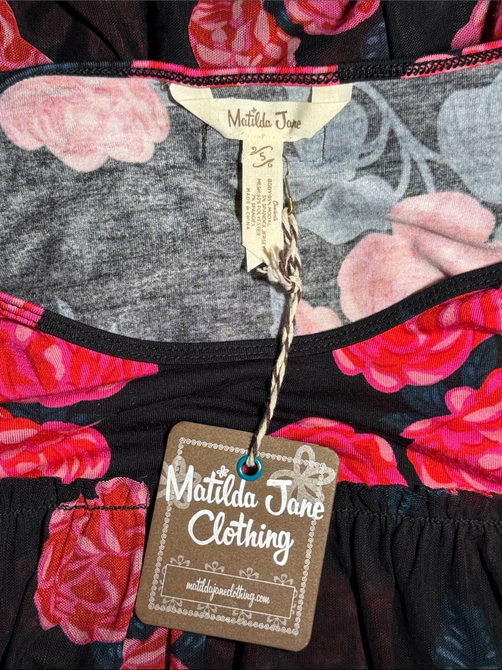 NWT Matilda Jane Winter Blooms Top - Picture 7 of 9